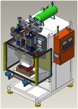 座椅滑軌螺栓雙頭凸焊機,座椅滑軌螺栓雙頭點焊機