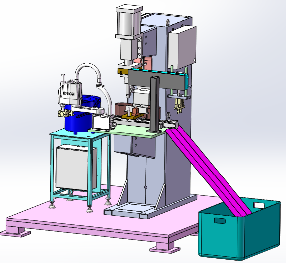 發動機搖臂自動焊接流水線