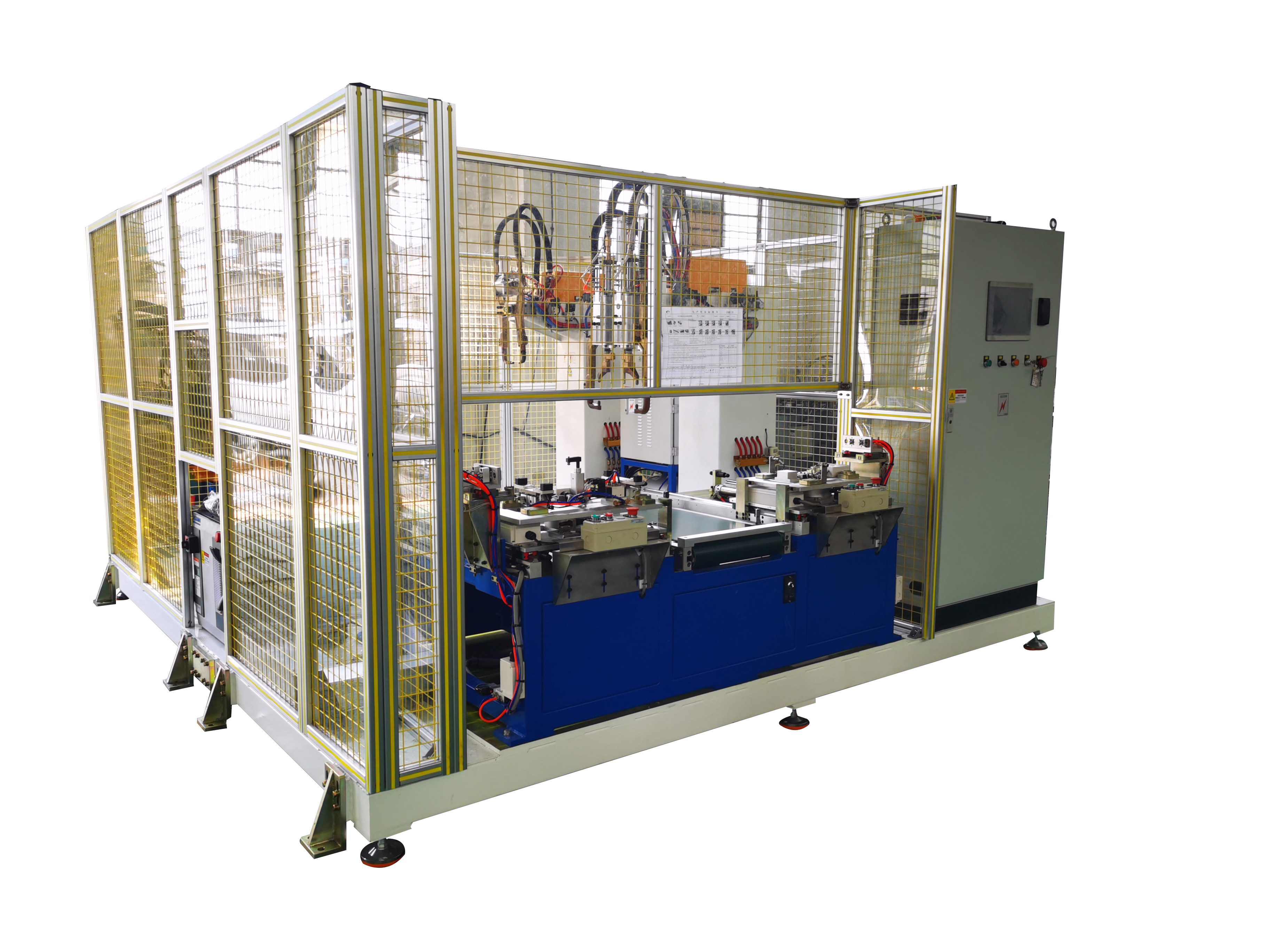 重型卡車座椅支架自動焊接工作站定制項目介紹 重型卡車座椅支架自動焊接工作站定制項目介紹