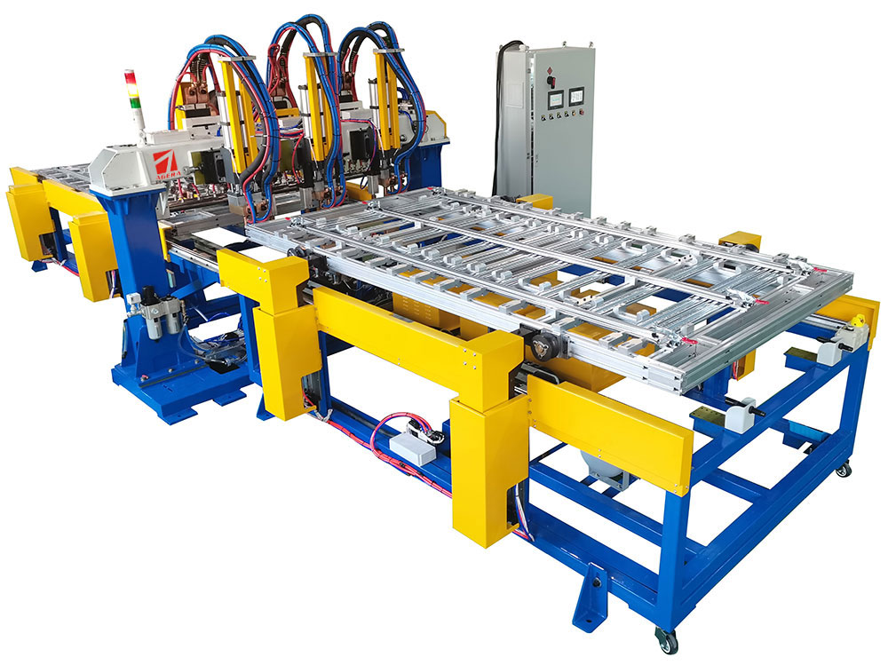 鍍鋅托盤龍門自動(dòng)點(diǎn)焊機(jī)定制項(xiàng)目介紹 鍍鋅托盤龍門自動(dòng)點(diǎn)焊機(jī)定制項(xiàng)目介紹