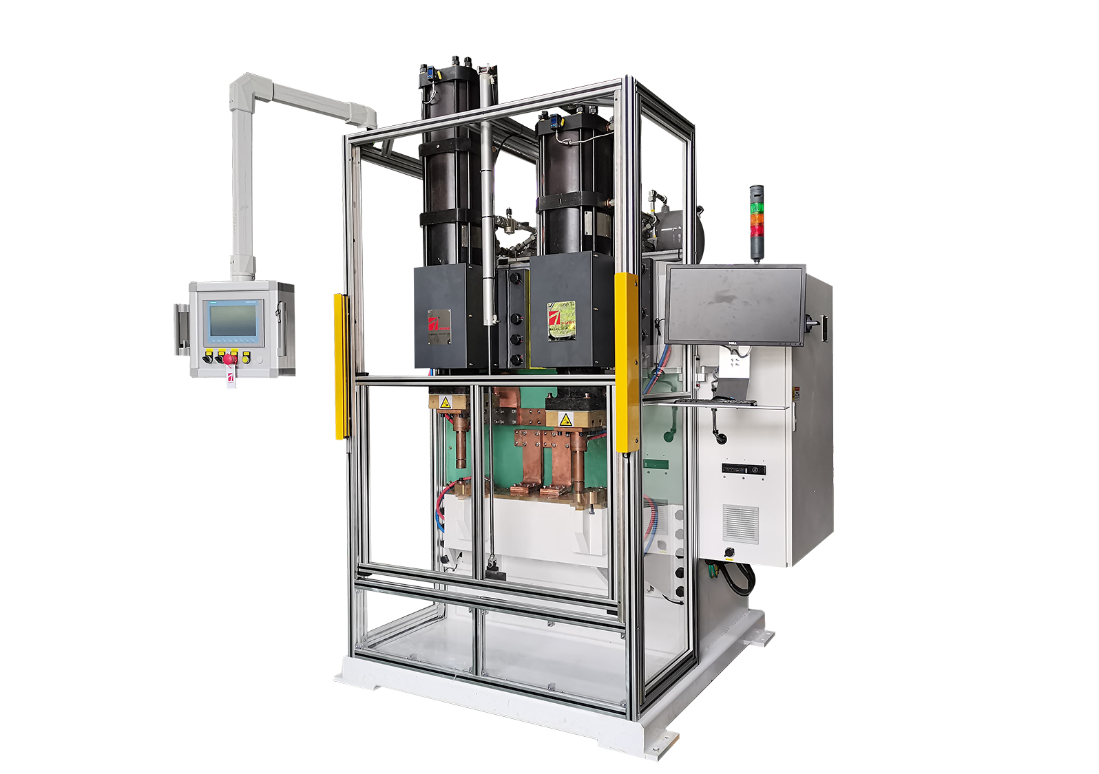 大功率雙頭螺母自動凸焊機項目介紹 大功率雙頭螺母自動凸焊機項目介紹