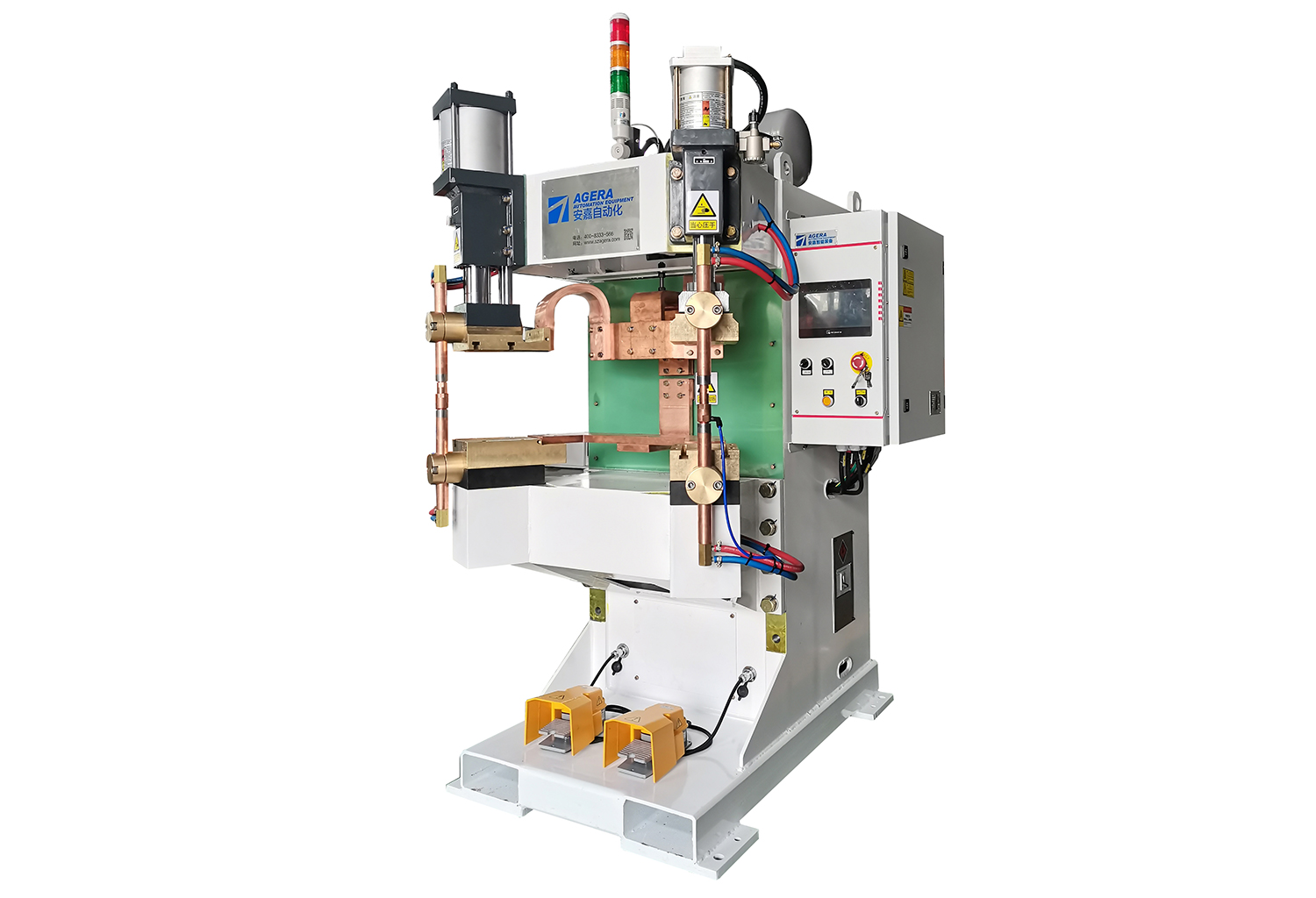 中頻直流雙頭螺母凸焊機項目介紹