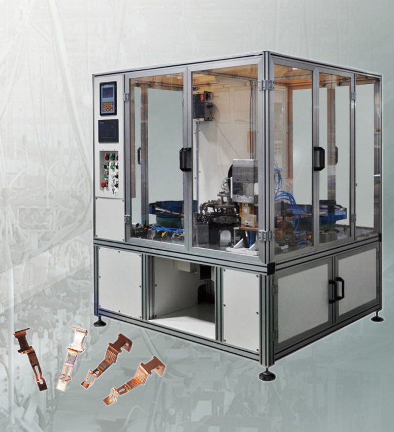 靜觸頭自動焊接設備