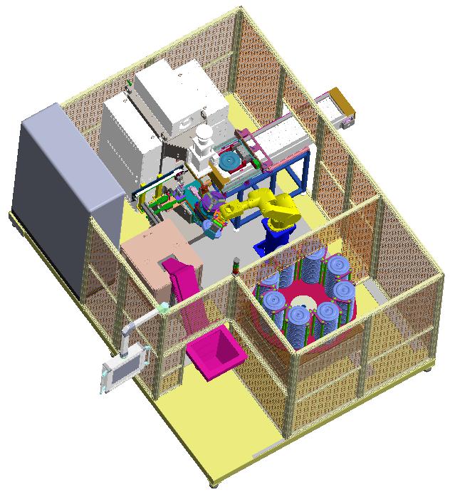 液力變扭器中心軸自動焊接生產線