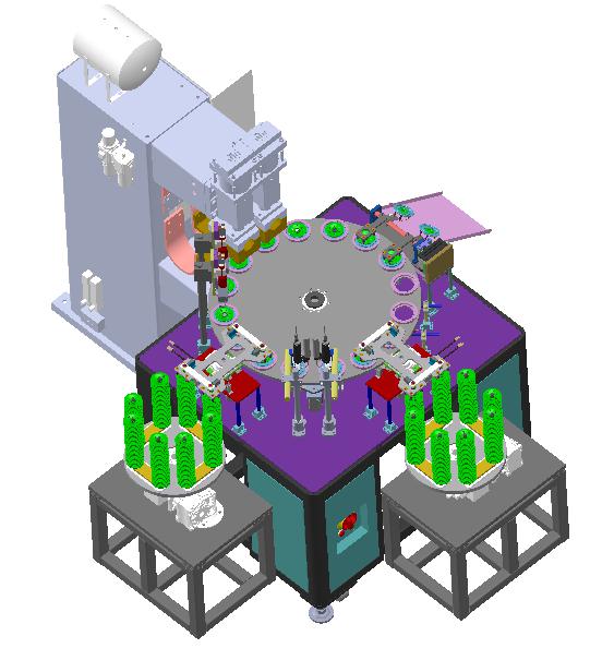 濾清器螺密板自動焊接工作站