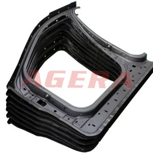 一體成形門環點凸焊樣品