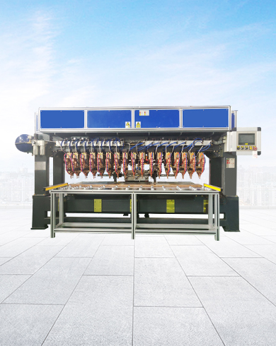 34點超市貨架加強筋多點焊機