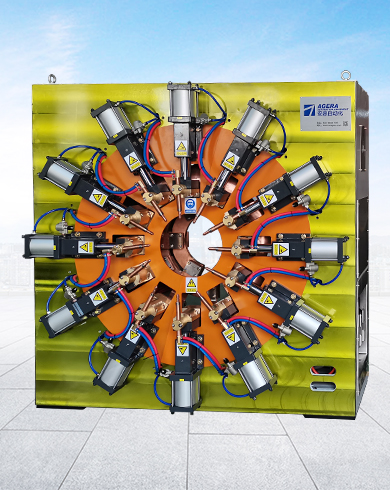 管樁套箍環形多頭點焊機