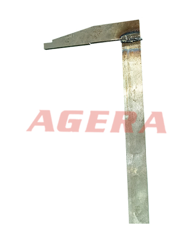 卡尺對(duì)焊樣品
