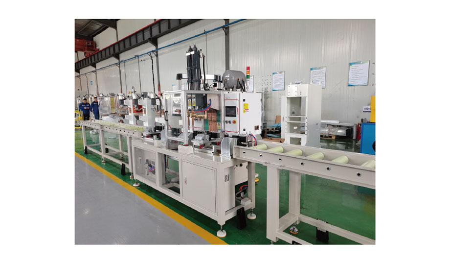 抗震支架自動雙頭焊接生產線