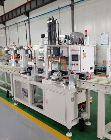 抗震支架自動雙頭焊接生產線