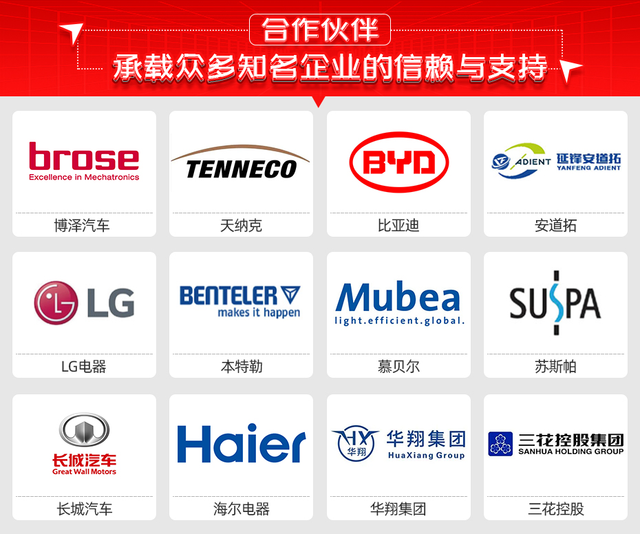 一體成形門環全自動凸焊工作站詳情合作伙伴